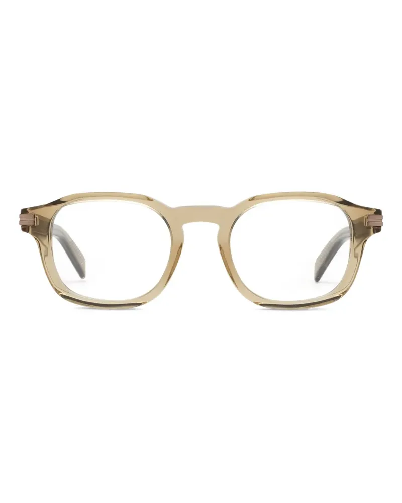 Ermenegildo Zegna EZ5293 Brille mit geometrischen Gestell - Braun Braun