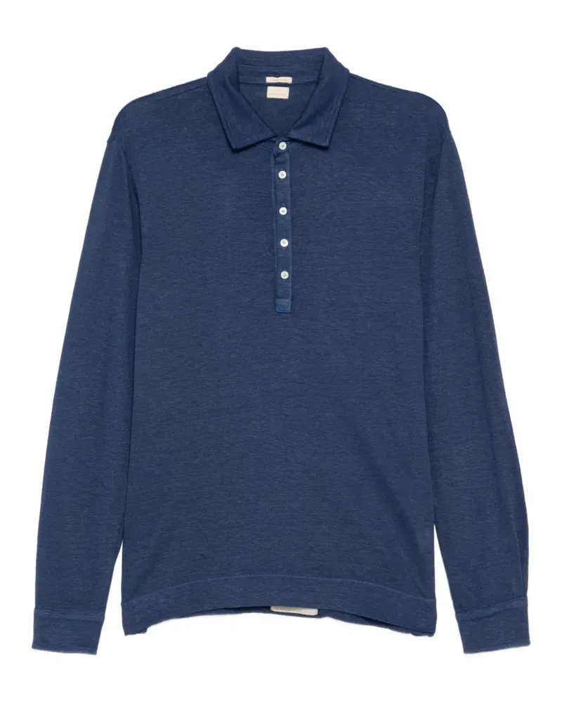 Massimo Alba long-sleeve polo shirt - Blau Blau