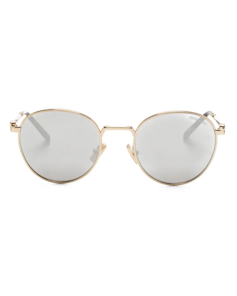 Miu Miu Regard Sonnenbrille - Gold Gold