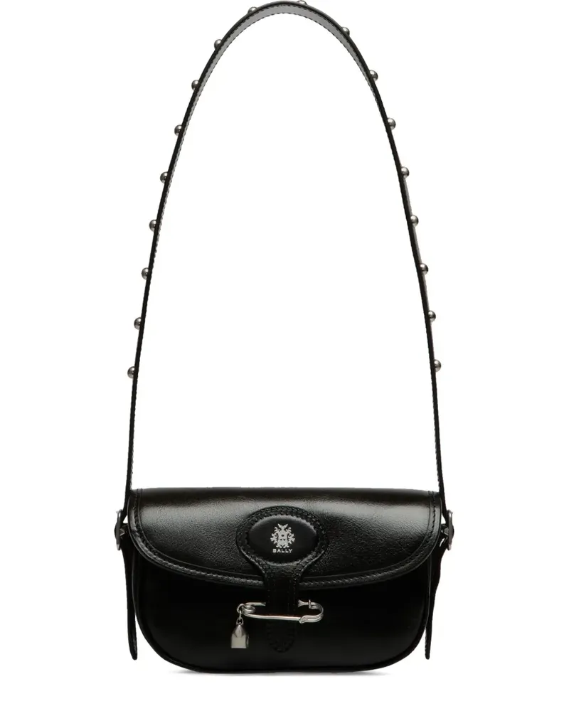 Bally Beckett Schultertasche - Schwarz Schwarz