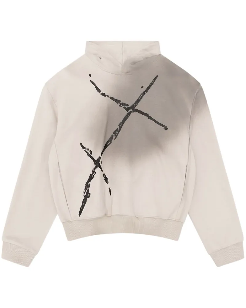 Heliot Emil Fluxus Hoodie Nude