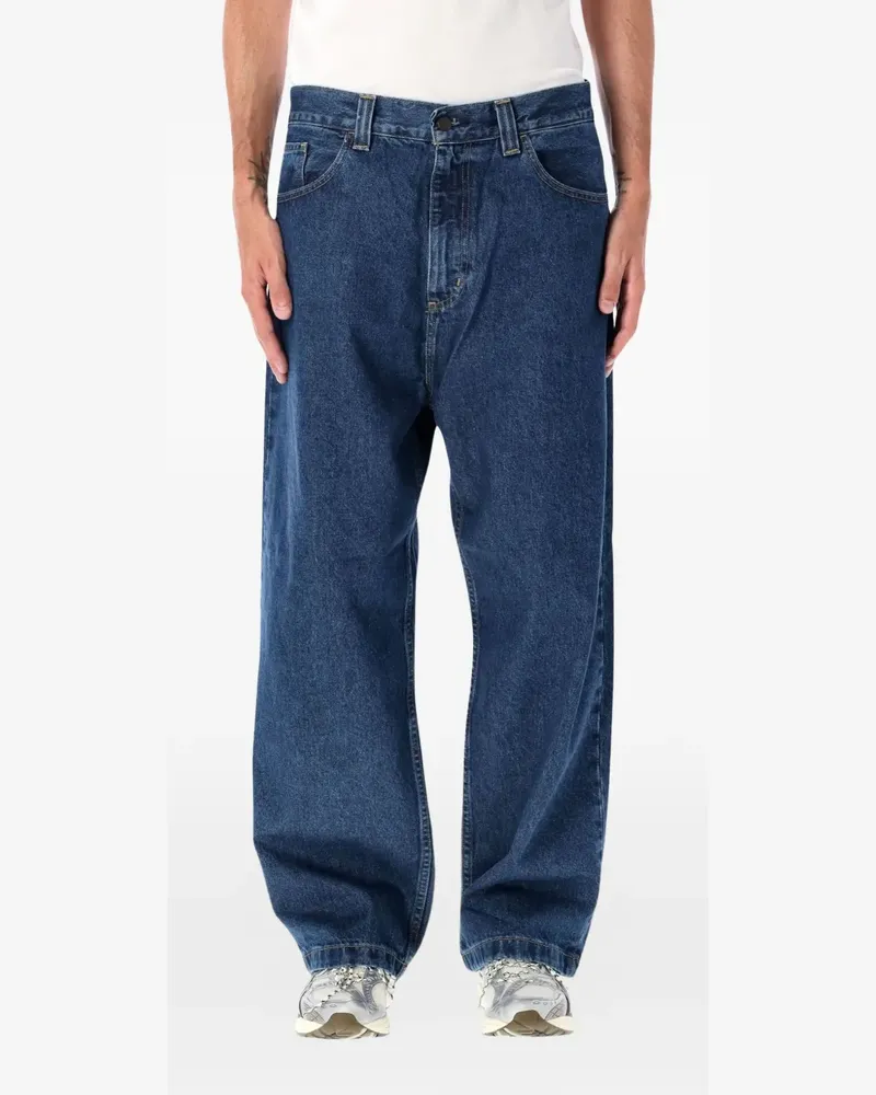 Carhartt WIP Brandon logo-patch jeans - Blau Blau