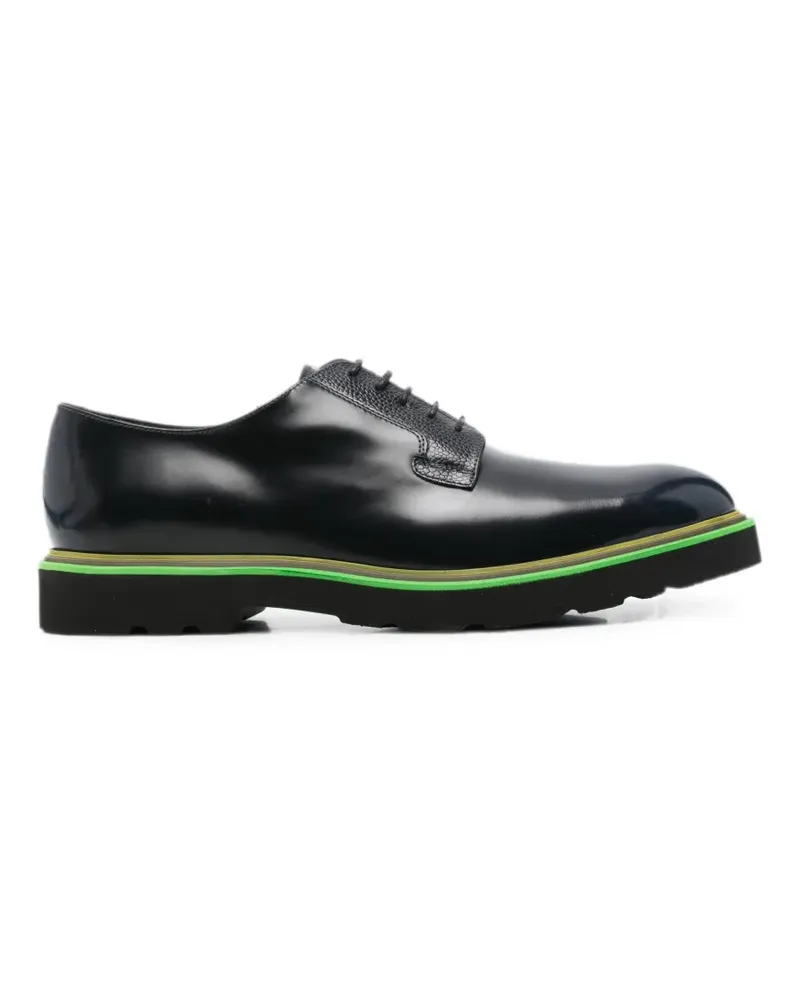 Paul Smith Ras lace-up leather Derby shoes - Blau Blau