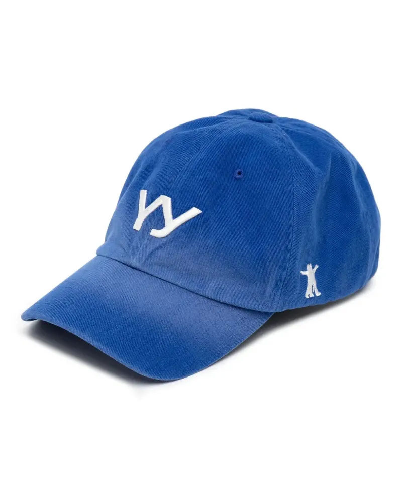 OPEN YY Baseballkappe mit Logo - Blau Blau