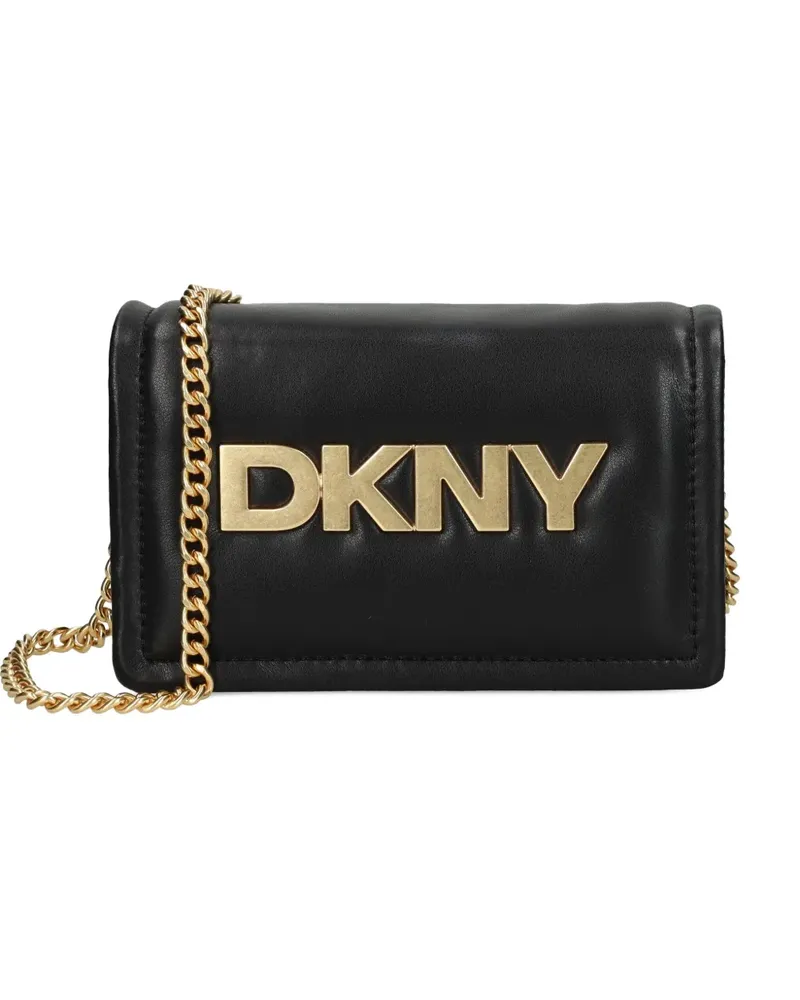 DKNY Umhängetasche mit Logo - Schwarz Schwarz