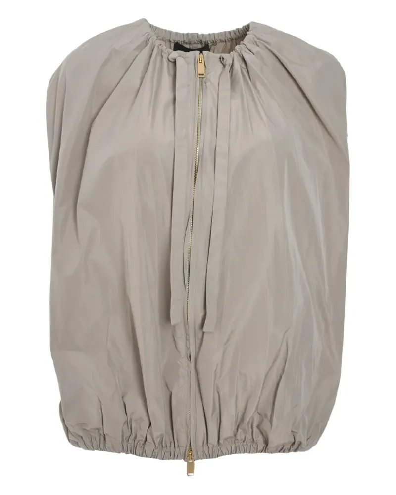 Fabiana Filippi Bomberjacke aus Faille - Nude Nude