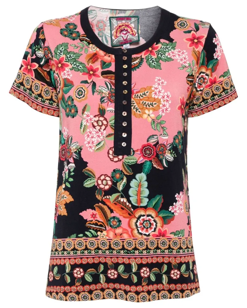 Johnny Was The Janie Favorite T-Shirt - Rosa Rosa