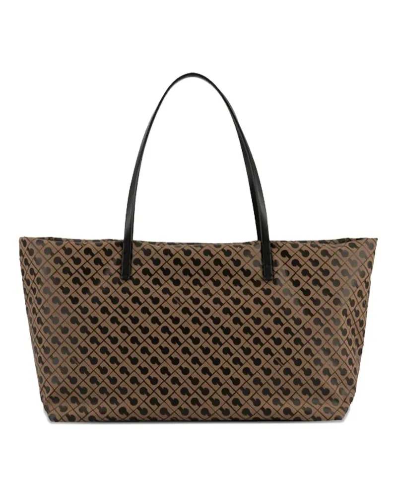 Gherardini Handtasche mit Monogramm - Braun Braun