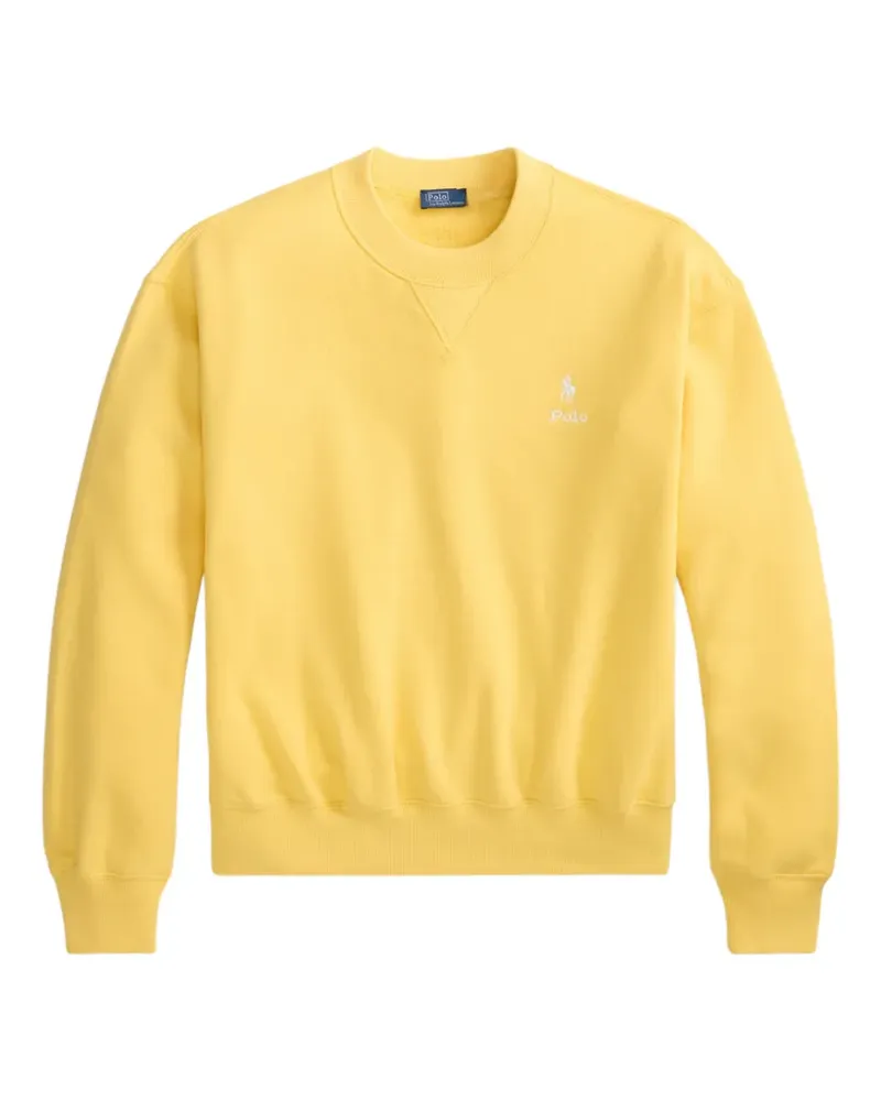 Ralph Lauren Sweatshirt mit Logo-Stickerei - Gelb Gelb