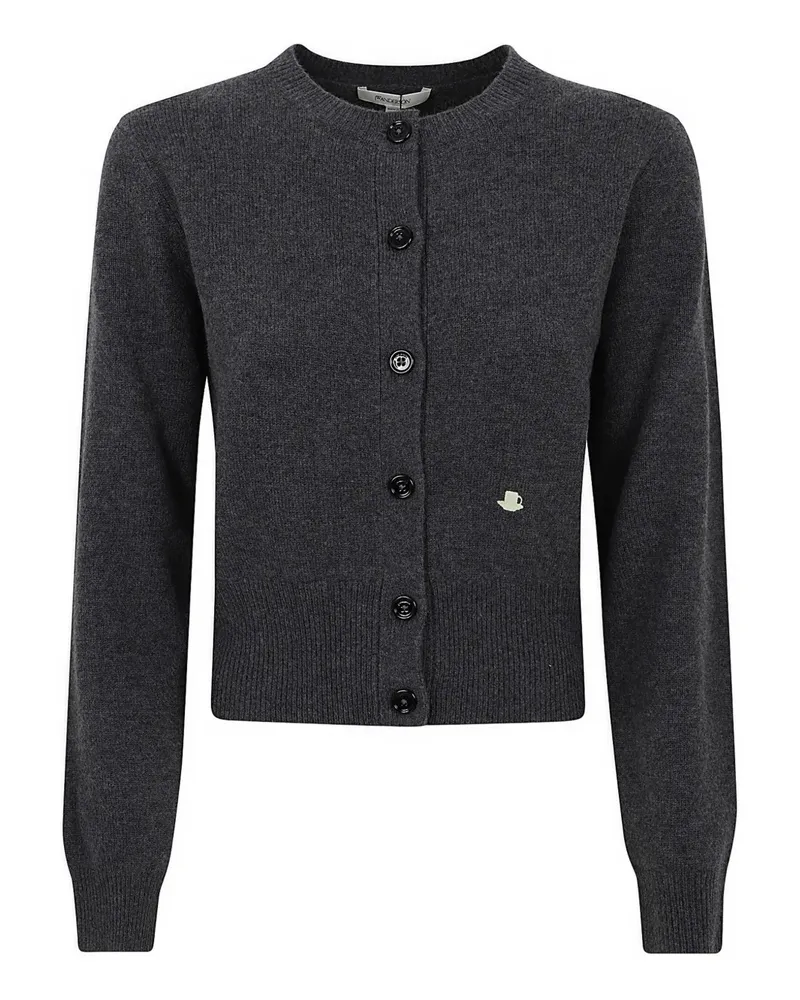 J.W.Anderson Bestickter Cardigan - Grau Grau