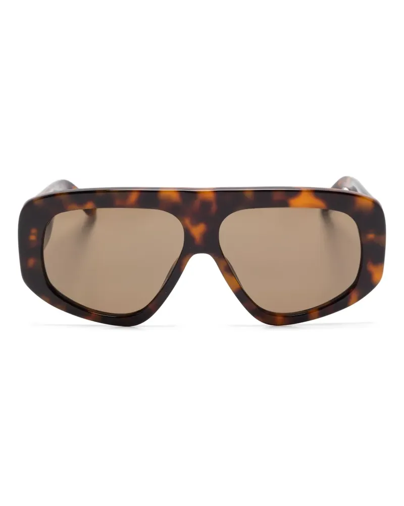 ATTICO Milano Sonnenbrille - Braun Braun