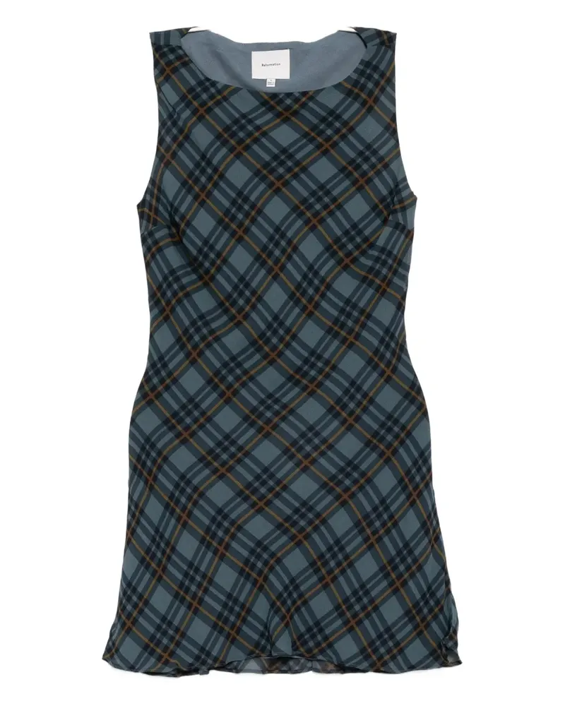Reformation Dale Kleid - Blau Blau