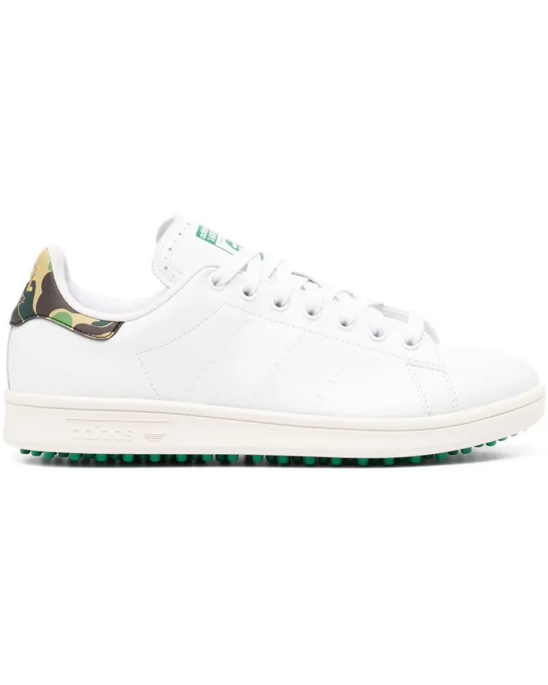 BAPE x Adidas Stan Smith Sneakers - Weiß Weiß
