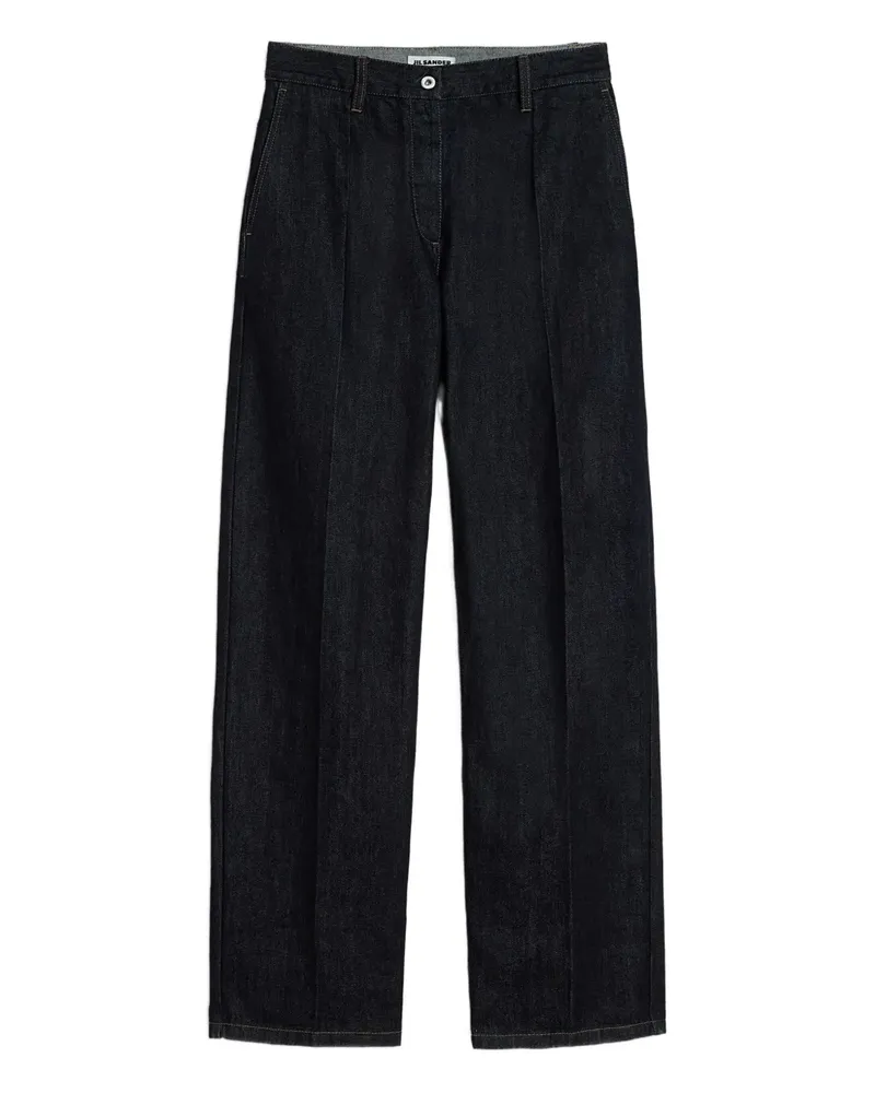 Jil Sander Ausgestellte Jeans - Blau Blau