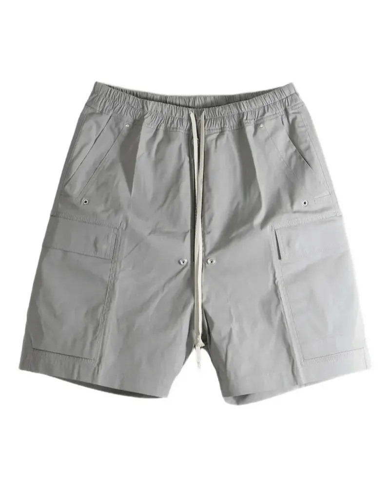 Rick Owens Cargobela drawstring cargo shorts - Grau Grau