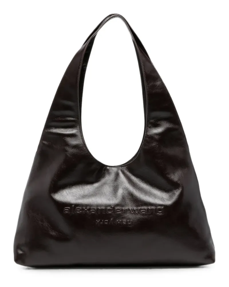Alexander Wang Mittelgroße Pike Tote Bag mit Logo-Prägung - Braun Braun