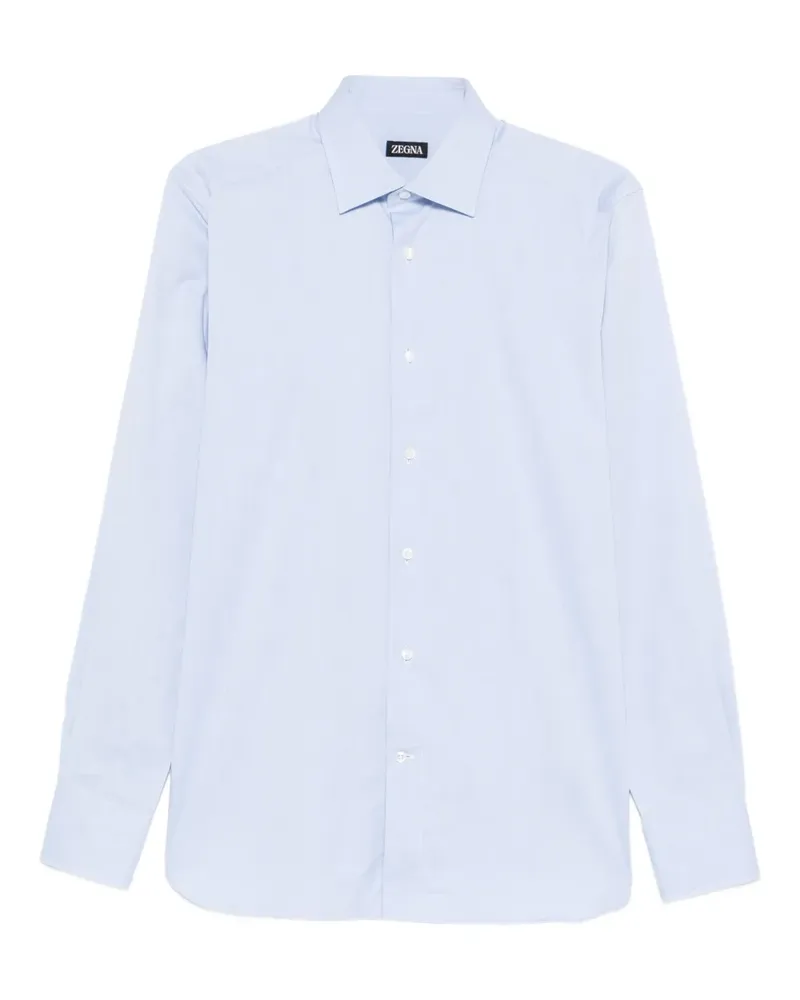 Ermenegildo Zegna Langärmeliges Hemd - Blau Blau