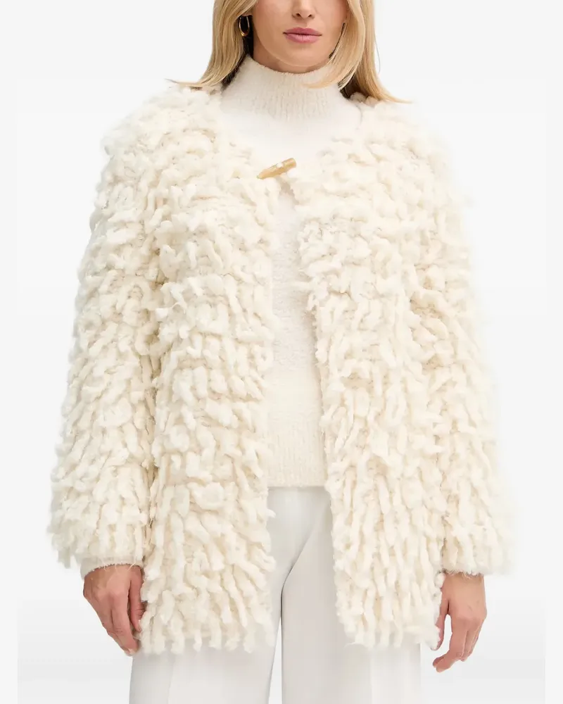 forte_forte long-sleeve cardigan - Nude Nude