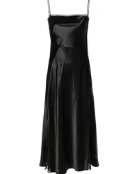 Vince Camisole-Seidenkleid Schwarz