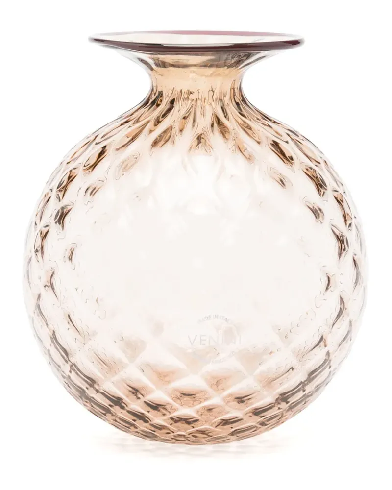 Venini Monofiori Balloton Vase (14cm) - Nude Nude