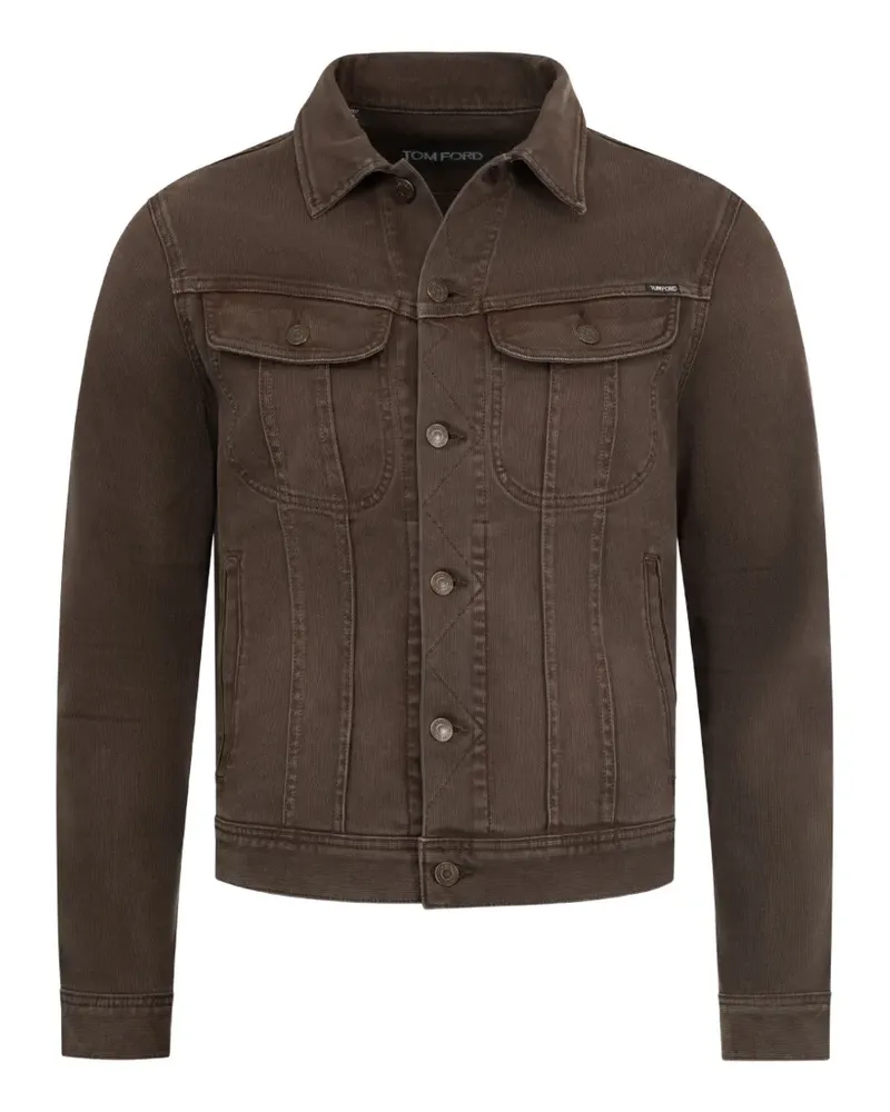 Tom Ford western corduroy denim jacket - Braun Braun