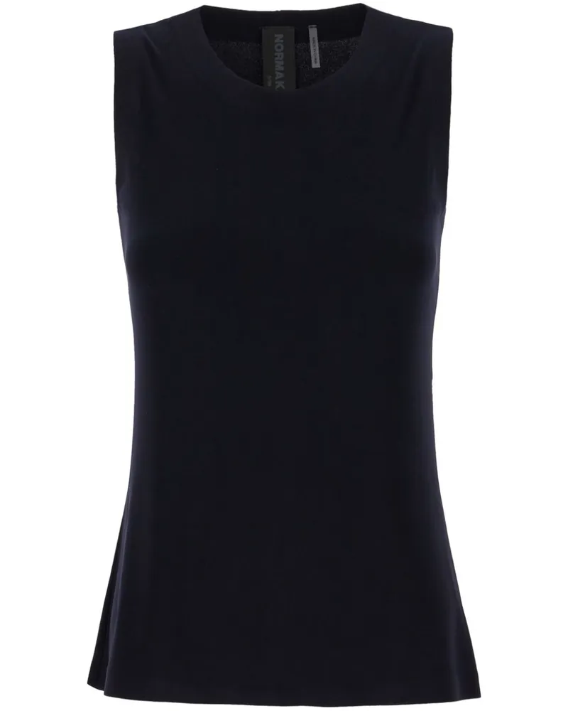 Norma Kamali Klassisches Top - Blau Blau