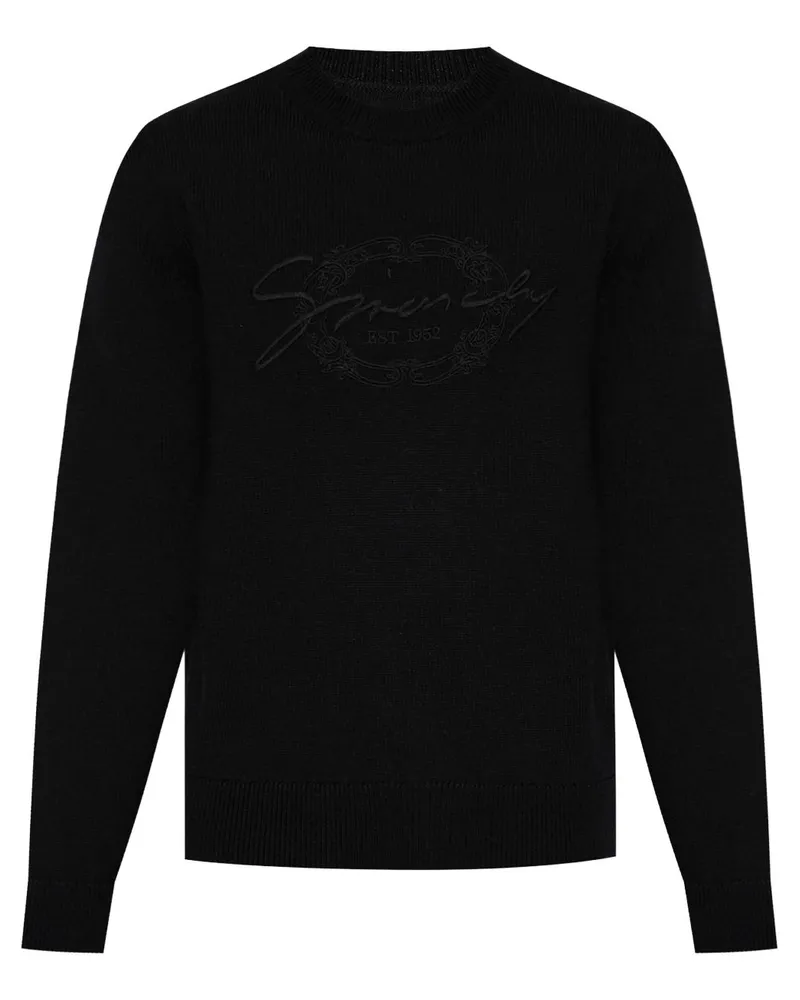 Givenchy Pullover mit Logo-Stickerei - Schwarz Schwarz