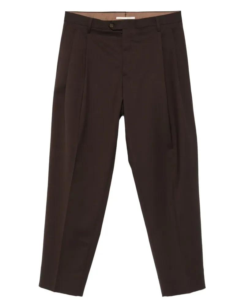 Briglia 1949 Hose mit Falten - Braun Braun