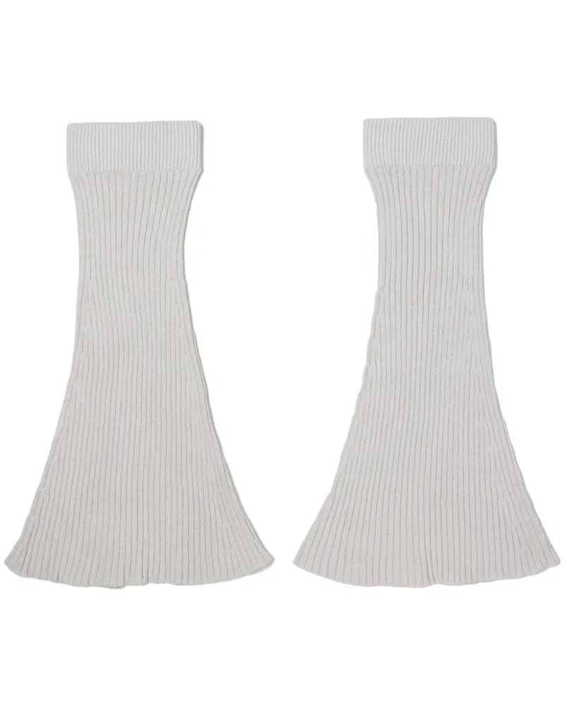 Our Legacy Gerippte Strumpfhose - Grau Grau