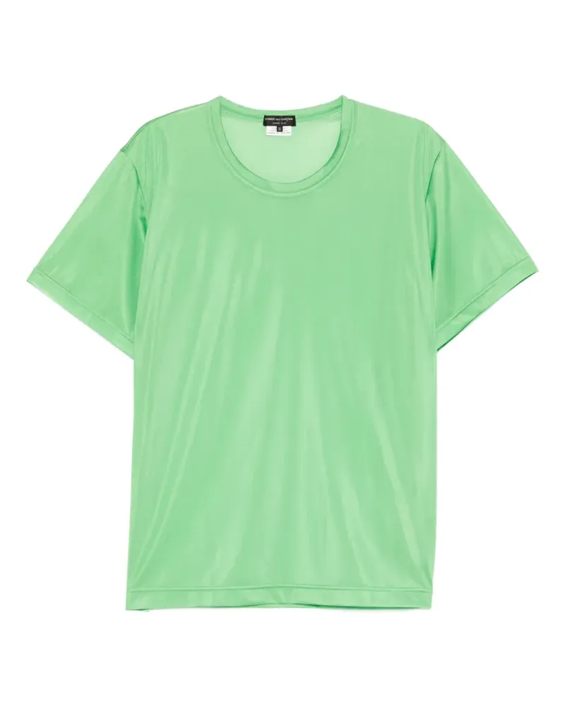Comme des Garçons Semi-transparentes T-Shirt - Grün Grün