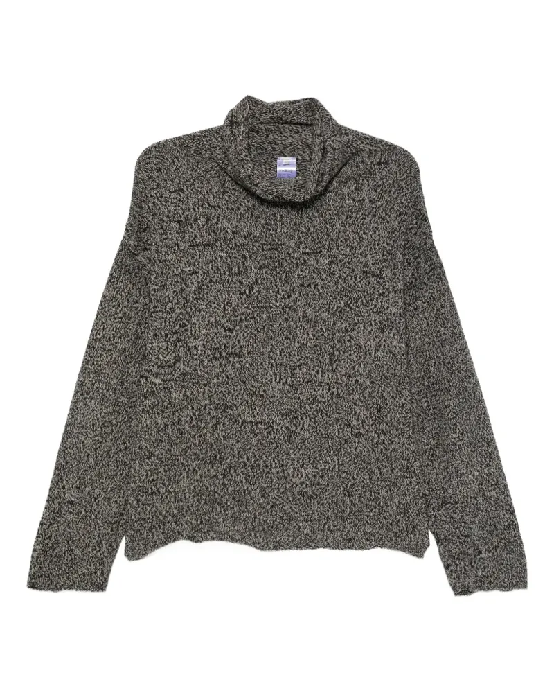 Baserange Kem Pullover mit Stehkragen - Schwarz Schwarz