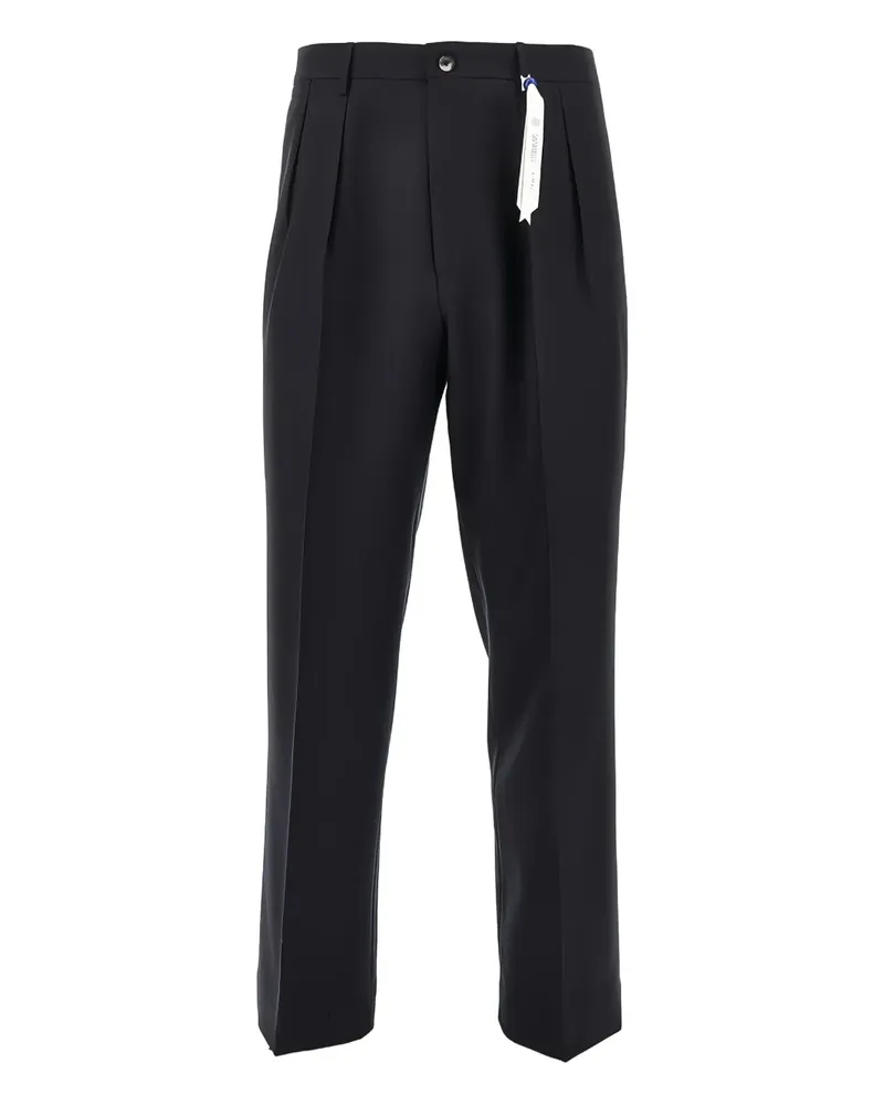 Biagio Santaniello Mirò Rima pleated trousers - Blau Blau