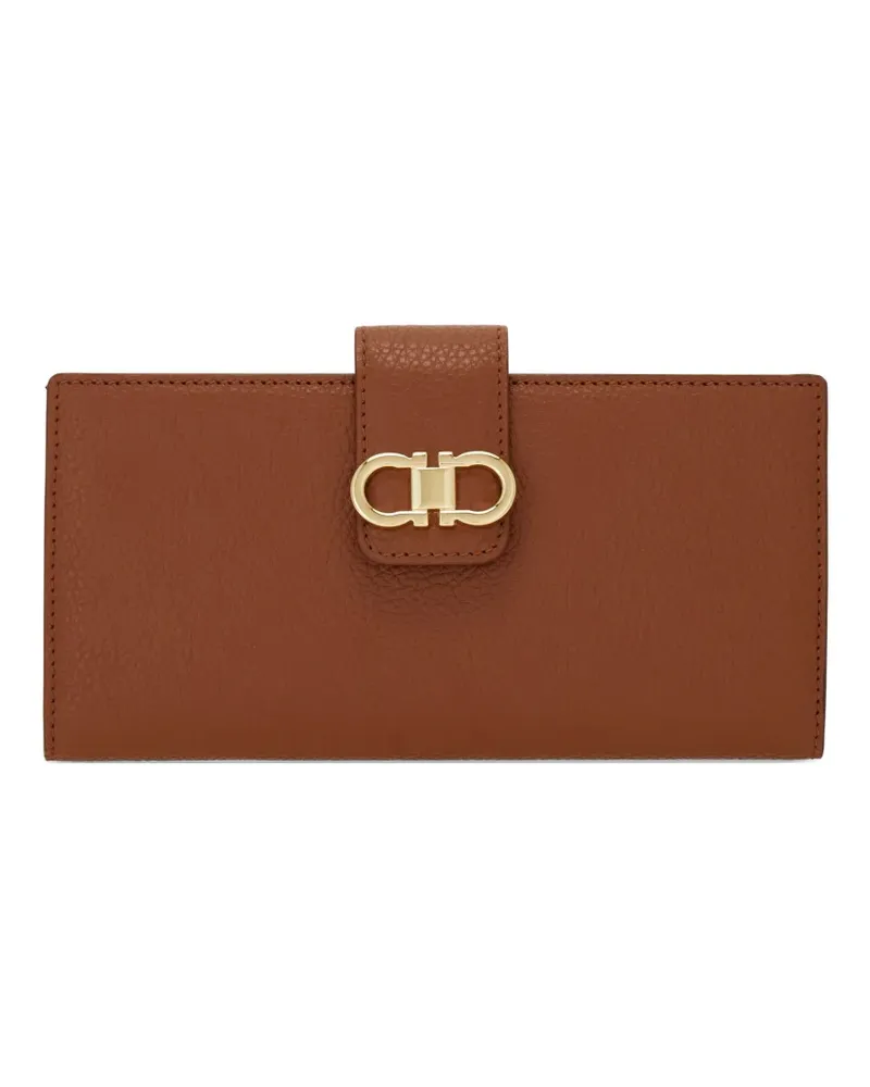 Ferragamo Continental wallet - Braun Braun