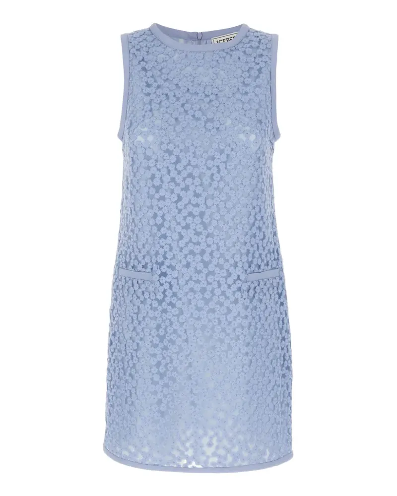 Iceberg floral mini dress - Blau Blau