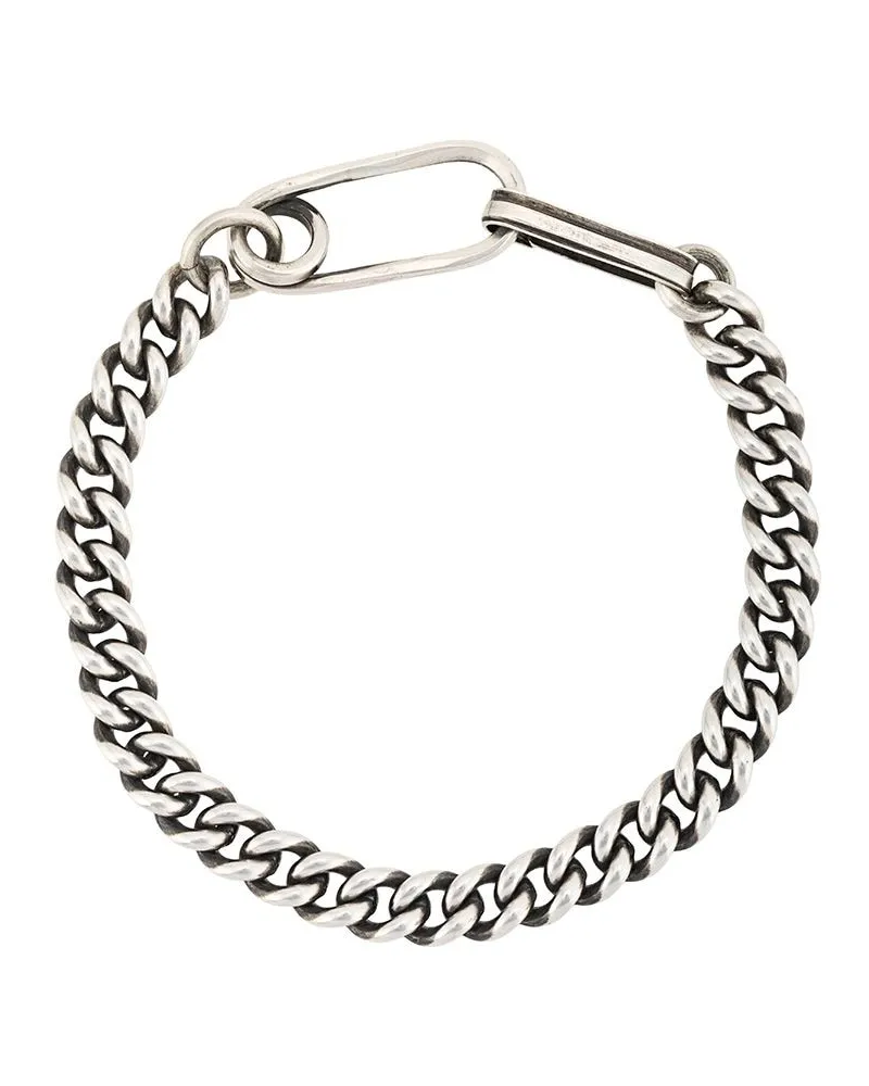 WERKSTATT:MÜNCHEN Klassisches Kettenarmband - Silber Silber