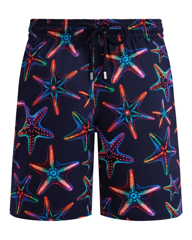 Vilebrequin Disco Stars Badeshorts - Blau Blau