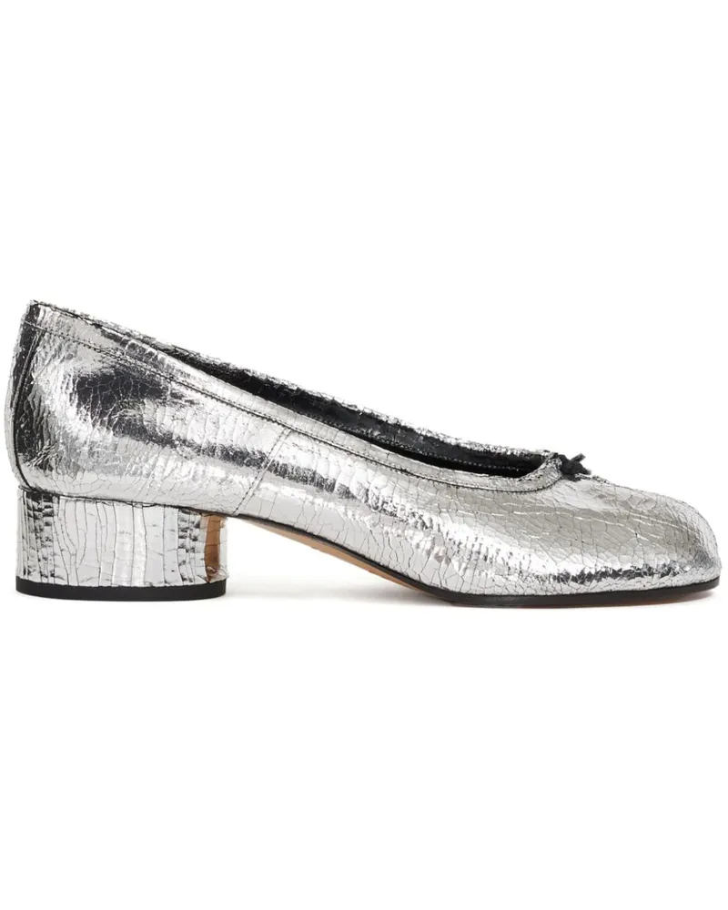 Maison Margiela Tabi Ballerinas - Silber Silber