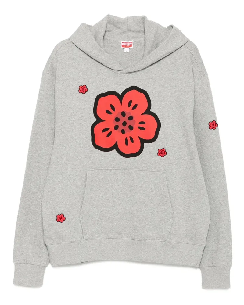 Kenzo Boke-Flower Hoodie - Grau Grau