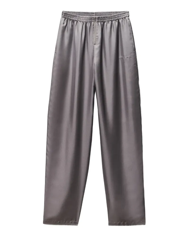 Alexander Wang Halbhohe Jogginghose - Grau Grau