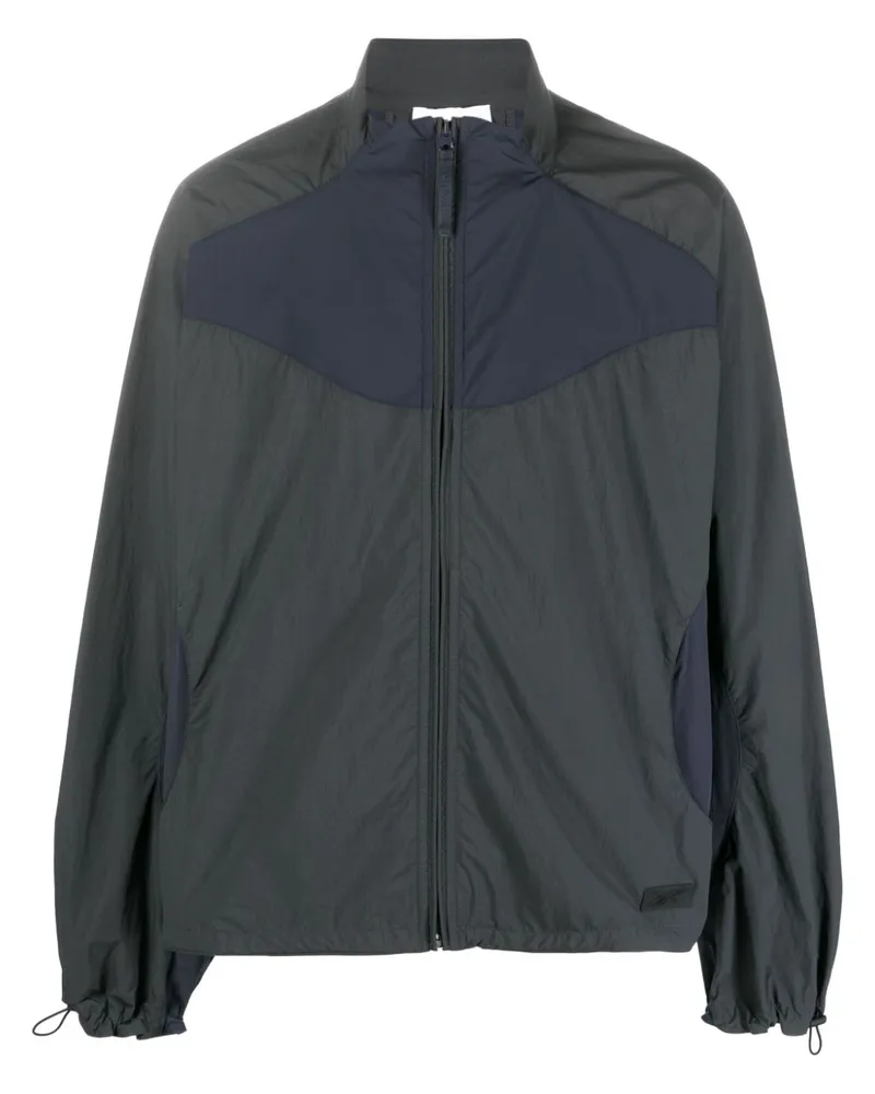 Reebok Windbreaker in Colour-Block-Optik - Blau Blau