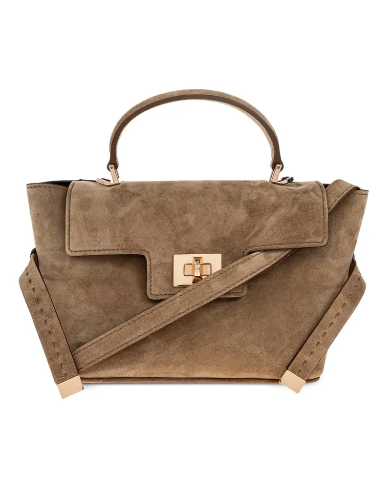Max Mara Extra-kleine Handtasche aus Wildleder - Beige - Nude Nude