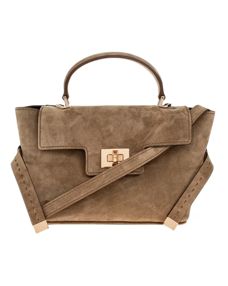 Max Mara Extra-kleine Handtasche aus Wildleder - Beige - Nude Nude