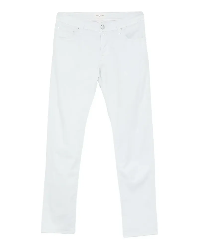 Jacob Cohën front-button trousers - Blau Blau