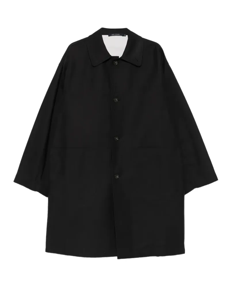 Sofie D'Hoore Geknöpfter Ceren Oversized-Mantel - Schwarz Schwarz