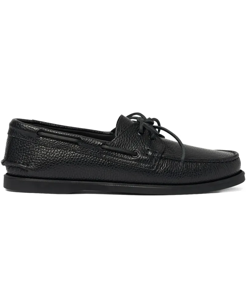 Scarosso Morgan Segelschuhe - Schwarz Schwarz