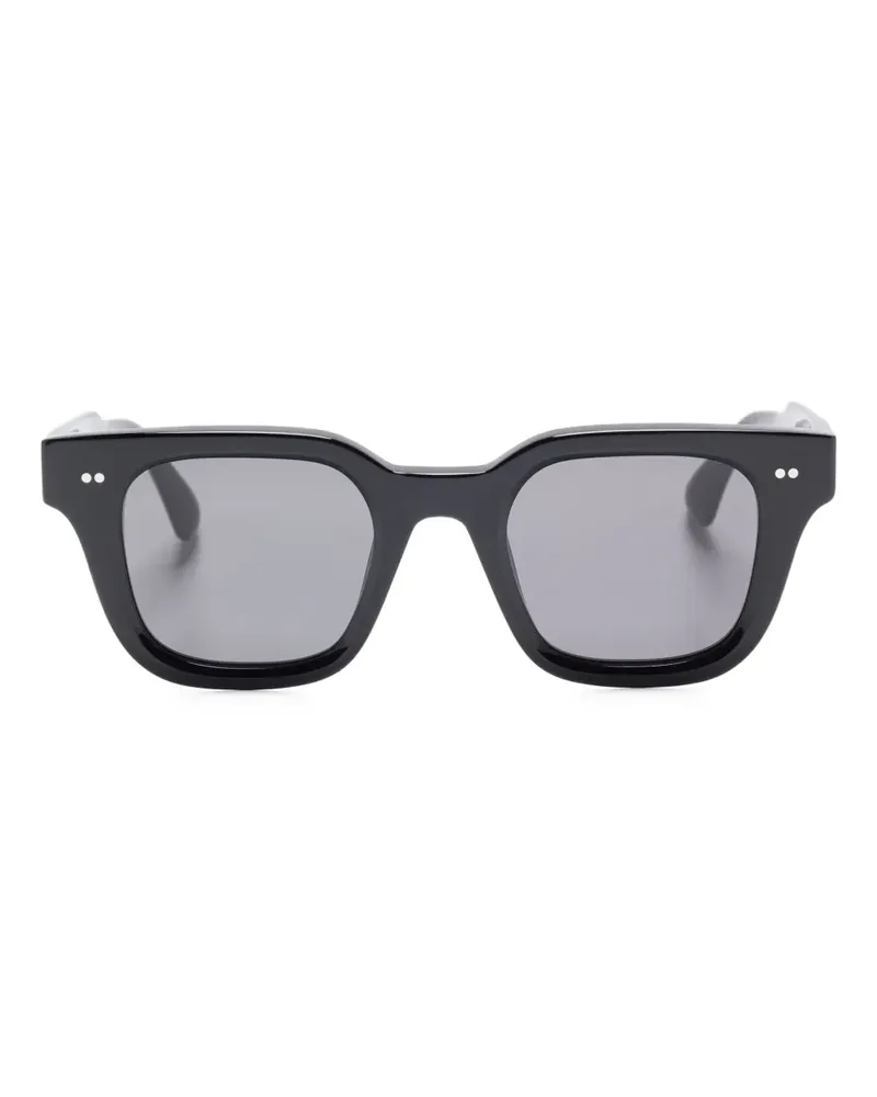 CHIMI 04 Photochromic Sonnenbrille mit eckigem Gestell - Schwarz Schwarz
