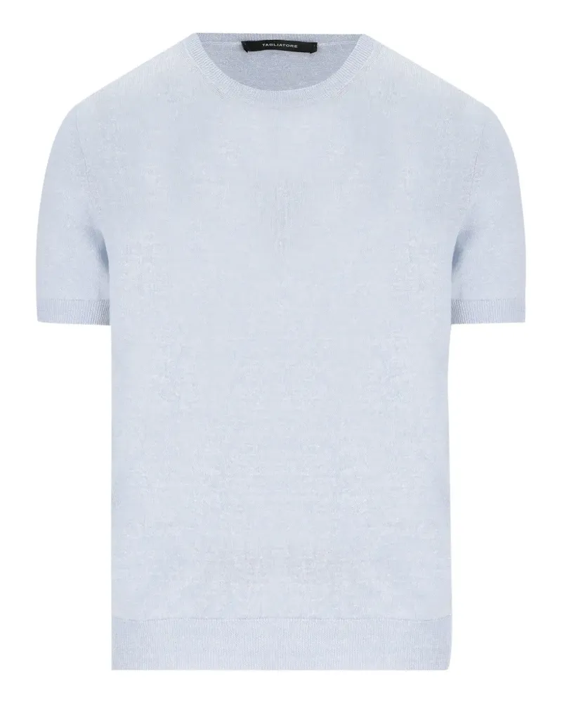 Tagliatore T-Shirt mit rundem Ausschnitt - Blau Blau