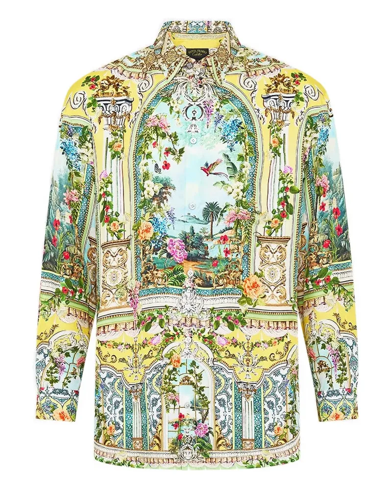 Camilla Tales Of Topkapi Palace long-sleeve shirt - Gelb Gelb