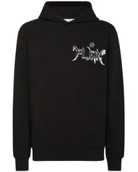 Philipp Plein Hoodie mit Logo-Print Schwarz