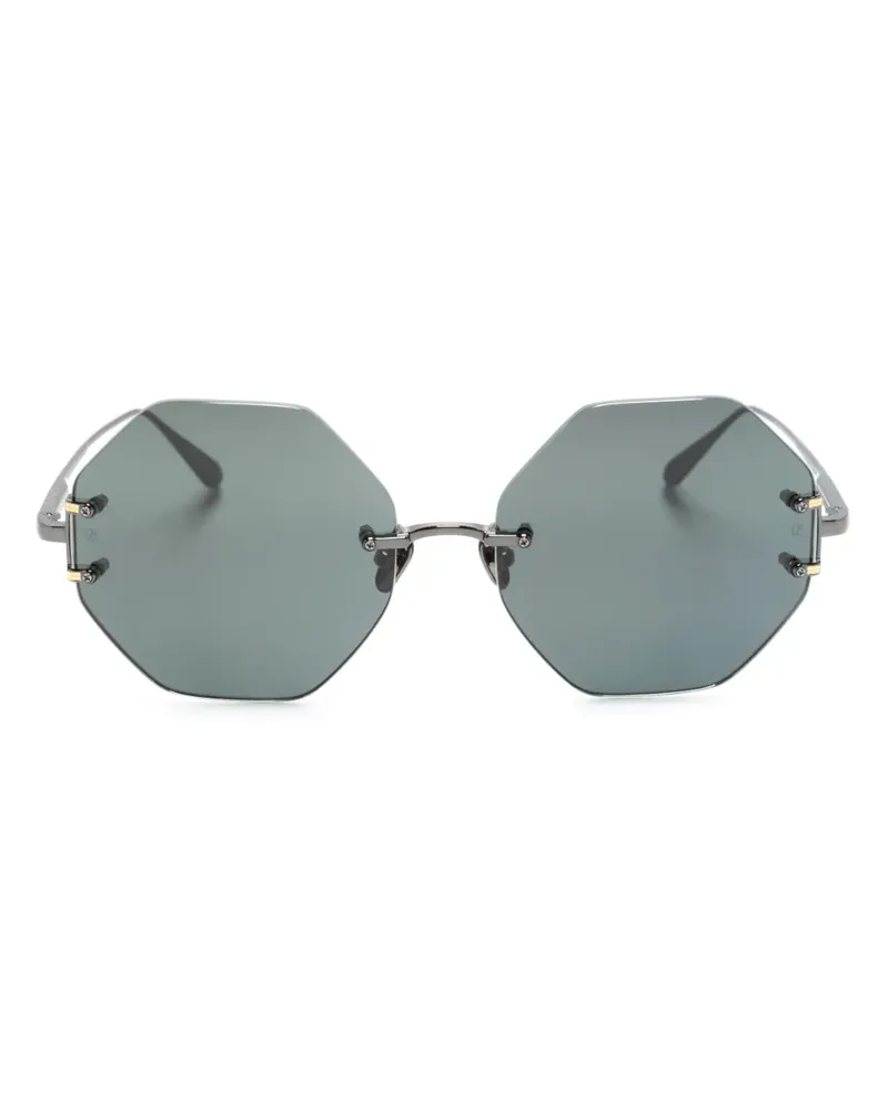 Linda Farrow Arua Sonnenbrille - Grau Grau